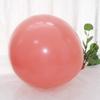 Balão de látex fosco de 18 polegadas Macaron cor rosa sala de casamento layout de casamento balão redondo fosco atacado