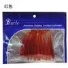 Parafuso de cauda de remo T cauda embalagem fina 5/6/7,5cm Isca macia Luya equipamento de pesca suprimentos de pesca fábrica atacado