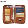 Bolsa de Pasaporte Rfid Nueva Transfronteriza con Rastreador Airtag, Portapasaportes Antiperdida, Bolsa de Almacenamiento de Documentos de Viaje Multifuncional