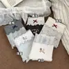 "Férias Preguiçosas" Roupa Íntima de Algodão Puro para Meninas Doces com Babados e Cor Contrastante Estilo Fofo Calcinhas Respiráveis de Algodão Puro para Mulheres