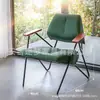 Juego de Mesa y Sillas para Cafetería, Restaurante de Té de Leche, Sillón Individual para Bar, Silla de Hierro Forjado, Estilo Industrial Retro Comercial