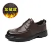 Sapatos de Couro Genuíno para Homens, Novo Estilo Popular, Roupa Formal de Negócios, Estilo com Cadarço Masculino, Casual e Versátil, Sapatos de Noivo para Casamento
