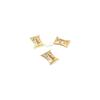 Dorado Arena Mini Colgante de Caramelo Pulsera con Goteo de Aceite Collar Colgante para Llave de Coche Accesorios DIY con Cuentas Oro Antiguo