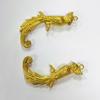 Pingente Phoenix pingente pássaro bronze bronze cobre embrião tridimensional diy semiacabado colar brincos criativos