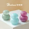 Vaso de vidro criativo de luxo leve para plantas hidropônicas, ornamento de mesa simples em forma de cabaça para decoração de sala de estar