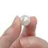 Perlas Artificiales de ABS Perforadas con Hilo Perlas Sueltas DIY Ropa Bolsas Accesorios Materiales Mayoreo Perlas Artificiales de 8 mm