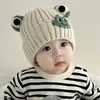 Gorro para Bebé para Otoño e Invierno, Lindo Gorro de Punto para Bebés e Infantes, Gorro Súper Adorable Engrosado que Protege las Orejas, Cálido Gorro sin Cierre para Bebés Pequeños