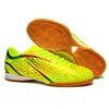 Zapatos de fútbol sala para interiores con tacos IC transfronterizos para hombres, mujeres y niños, con suela plana, diseño para terreno duro y suela exterior de goma antideslizante para competición y entrenamiento