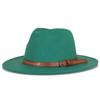 Sombrero de copa otoño e invierno Nuevo Dragón y Fénix a rayas ala ancha neutro Moda Europea y Americana Británica Sombrero de Caballero al por mayor