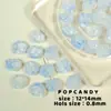 Joyería Romántica de Rosa Hecha a Mano Cuentas de Vidrio Decoración de Flores Pulsera con Cuentas Collar Material Cadena para Teléfono Móvil DIY Joyería