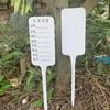 Etiqueta de jardinagem de rosto alto cartão de flor marcador de planta em vaso cartão para escrever marcador de jardim etiqueta de planta