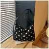 Bolso de mujer de gran capacidad 2026 nuevo bolso de moda casual para principios de otoño para la escuela y el trabajo, bolso tipo albóndiga de hombro y cruzado