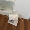 Bolso de Mano Cuadrado Pequeño Estilo Retro Coreano Shuai Mi Home para Mujer 2026 Nuevo Bolso de Hombro de Nicho para Viajes Diarios Bolso Cruzado
