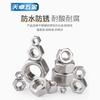 Tuercas Hexagonales, Pernos, Tapas de Tuerca, Tapas de Tornillo de Acero Inoxidable 304/201/316L/321/2205, Gama Completa M2-M160