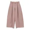 Calça Larga Casual Estruturada Plissada Solta Feminina Neihe 2026 Novo Estilo Emagrecedora 258099
