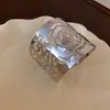 Anillo de Brazo Abierto con Diseño de Flor de Serpiente Hueca Transfronterizo Europeo y Americano Pulsera de Tendencia de Moda Pulsera Exagerada de Gama Alta para Mujeres