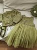 Conjunto de Chaqueta Estilo Pequeño Chanel y Vestido de Princesa para Niñas Qiu Duo Meng Nuevo Primavera y Otoño 2026 Vestido Infantil Dulce y Lindo