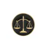 Broche Balanza de Justicia Simple Transfronteriza Insignia de Mantenimiento del Orden Público Pin Divertido Insignia de Sombrero Accesorios