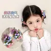 Pasador de Flor Estrellada Estilo Pastoral de Hadas para Niñas Transfronterizo, Pinza para el Cabello con Lazo de Flor Dulce Mismo Estilo que Liu Yifei