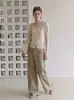 Cárdigan de punto corto de manga corta con cuello de muñeca hueco, dulce y lindo, estilo coreano, para mujer, versátil, holgado, adelgazante, top ligero para verano 413