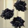 Presilha Flor de Rede Tipo Coreano para Mulheres, Alta Qualidade, Torção, Parte de Trás da Cabeça, Pinça Tubarão, Meio Preso, Grampo Vertical