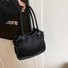 Bolso nuevo 2025 para mujer, bolso de moda que combina con todo, bolso sencillo tipo bandolera, bolso tipo cubo.