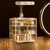 Estante de Almacenamiento de Tazas a Prueba de Polvo Lujo Ligero Alto Valor Apilable Transparente Sala de Estar Oficina Escritorio Gabinete Soporte para Tazas