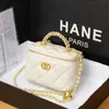 Bolso de Cadena Mini Nuevo para Mujer Estilo Coreano con Patrón de Rombo, Bolso Clásico de Hombro Cruzado para Mujer, Bolso de Mano Compacto Versátil, Neceser