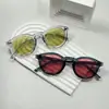 Montura Redonda de Moda Estilo Europeo y Americano Retro Casual Unisex Tendencia para Exteriores Protección Solar Gafas de Sol de Alta Gama