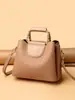 Bolso de Hombro Vintage de Moda Transfronterizo para Mamás, Bolso Cruzado Elegante con Estampado de Piedra para Mujeres de Mediana Edad