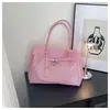 Bolsa Tote em Tons de Gelatina Toque Premium de Alta Qualidade Bolsa de Ombro Único Moda Primavera/Verão 2026 Bolsa de Ombro Grande Capacidade para o Dia a Dia