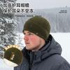 Nuevo Protector de Cuello Abrigado de Terciopelo a Prueba de Frío para Otoño e Invierno, Bufanda Cálida para el Cuello con Gorro, Gorro Cortavientos de Vellón Polar