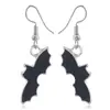 Pendientes Serie Halloween, Aterradores y Divertidos, Calavera Personalizada, Araña, Calabaza, Pendientes de Aleación con Goteo de Aceite, Suministro Directo del Fabricante