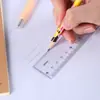 Conjunto de Réguas Jintao para Estudantes Aprenderem Conjunto de Transferidores para Alunos do Ensino Fundamental Régua Régua Placa Triângulo Conjunto de Quatro Peças