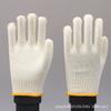 Guantes de gasa gruesos de algodón nailon gris-negro resistentes al desgaste y a la suciedad protección para el trabajo laboral guantes de protección laboral