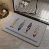 Alfombra de piso para baño tejida de lino, felpudo absorbente y antideslizante para la entrada del baño, inodoro y área del lavabo, duradera y resistente a las manchas, previene resbalones