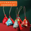Bolsitas de Bendición para el Festival del Bote del Dragón con Hojas de Ajenjo, Bolsas de Incienso Repelente de Mosquitos, Bolsas Aromáticas de Zongzi, Regalos para Eventos de Estilo Tradicional, Adornos Colgantes, Bolsitas
