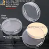 Caja de plástico para bastoncillos de algodón caja cosmética de PP rejilla simple doble caja de embalaje para bastoncillos de algodón de lápiz labial caja de almacenamiento para desmaquillante