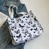 Bolsa Versátil Estilo Bosque de Gran Capacidad para Mujer 2026 Bolsa de Lona para Mujer Ins Moda Fresca Bolso Tote Versátil de Hombro