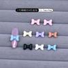Lazo de dibujos animados color mixto al por mayor accesorios para uñas flor pequeña accesorios para uñas DIY bolsa de material decorativo para uñas