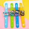 Nuevo reloj electrónico de botón para niños, hoja de mataghosts, pulsera de silicona, linda, impermeable, fabricantes al por mayor