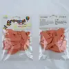 Balões Macaron de 10 polegadas 10 Peças Balões Cor de Doce Embalagem com Cartão para Pendurar Balões Personalizados Balões para Arranjo de Aniversário