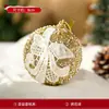 2026 Novas Decorações de Natal Bolas de Natal Bolas para Pendurar na Árvore de Natal Enfeites para Montagem de Cenário Bolas Acrílicas Caixas de Presente