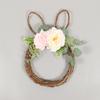 Nueva Decoración de Planta de Simulación de Conejo de Pascua Adorno Colgante para Puerta de Hogar Estación Independiente Amazon Decoración de Primavera