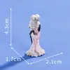 Figura de momia de Halloween transfronteriza nueva, decoración de paisaje en miniatura, adorno DIY, pieza pequeña de exhibición de escritorio
