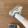 Zapatillas Blancas Súper Trendy Otoño 2026 para Mujer Estilo Coreano Retro Casual Zapatos de Tabla Versátiles Estudiante Deportivos Casuales Zapatos de Pan