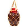 Bolsa de red de cuerda portátil para tarro de vino, bolsa de red de cuerda de nailon para hotel o restaurante, bolsa de red de cuerda de nailon al por mayor