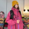 Kongshan Rain Chaqueta Impermeable Cortavientos Ligera Tres en Uno Ropa de Abrigo para Mujer Hombre Chaqueta Ligera de Montañismo