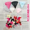 Xuanzi Mini Triángulo para Pulgar que No Absorbe Polvo Set de Belleza de Felpa para Maquilladores Esponja de Algodón Ultra Suave Crystal