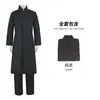 Matrix Cosplay Abrigo Largo Neo Cosplay Halloween Juego de Rol Neo Disfraz Cosplay Anime